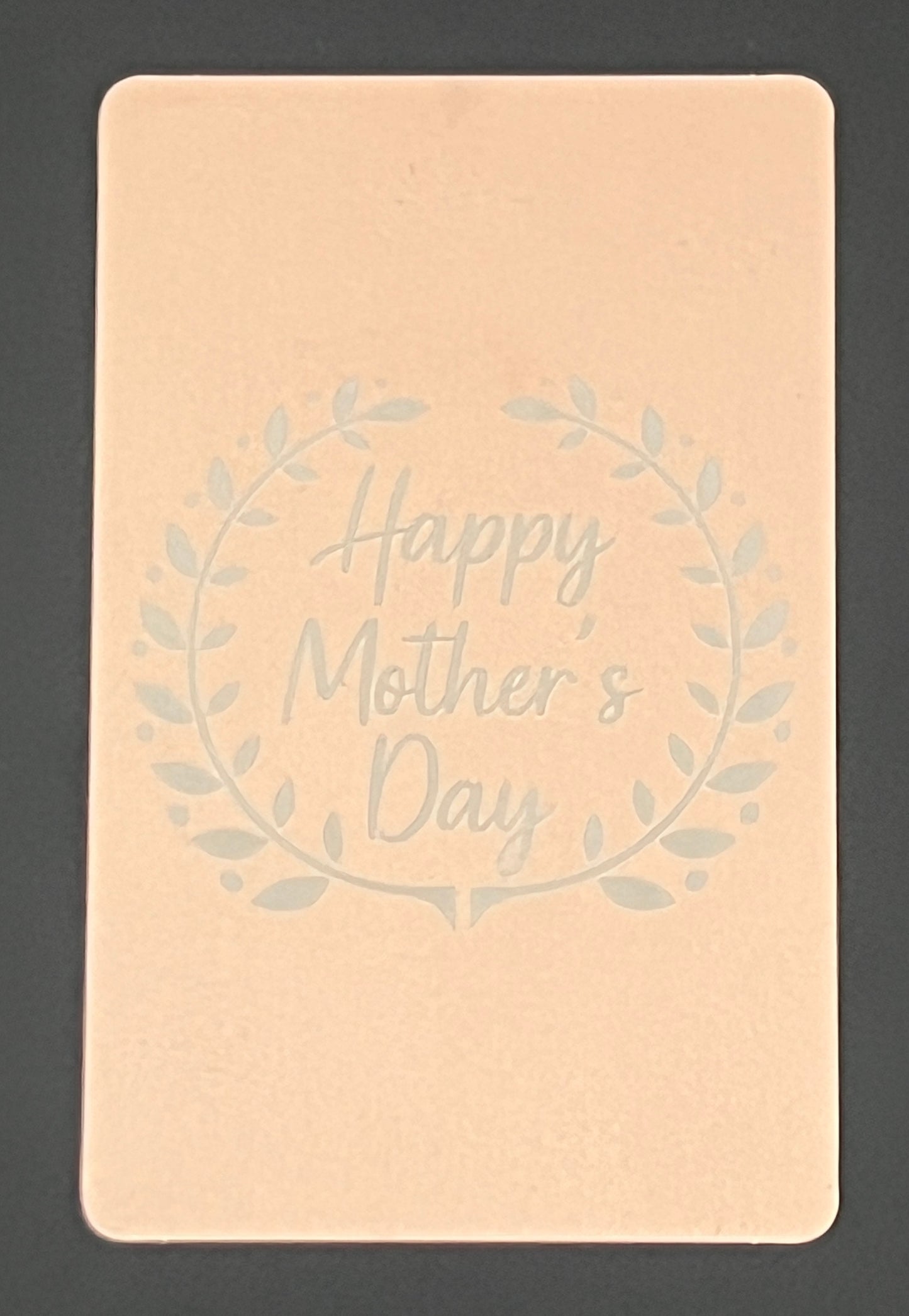 Recipe for an Amazing Mum Metal Card