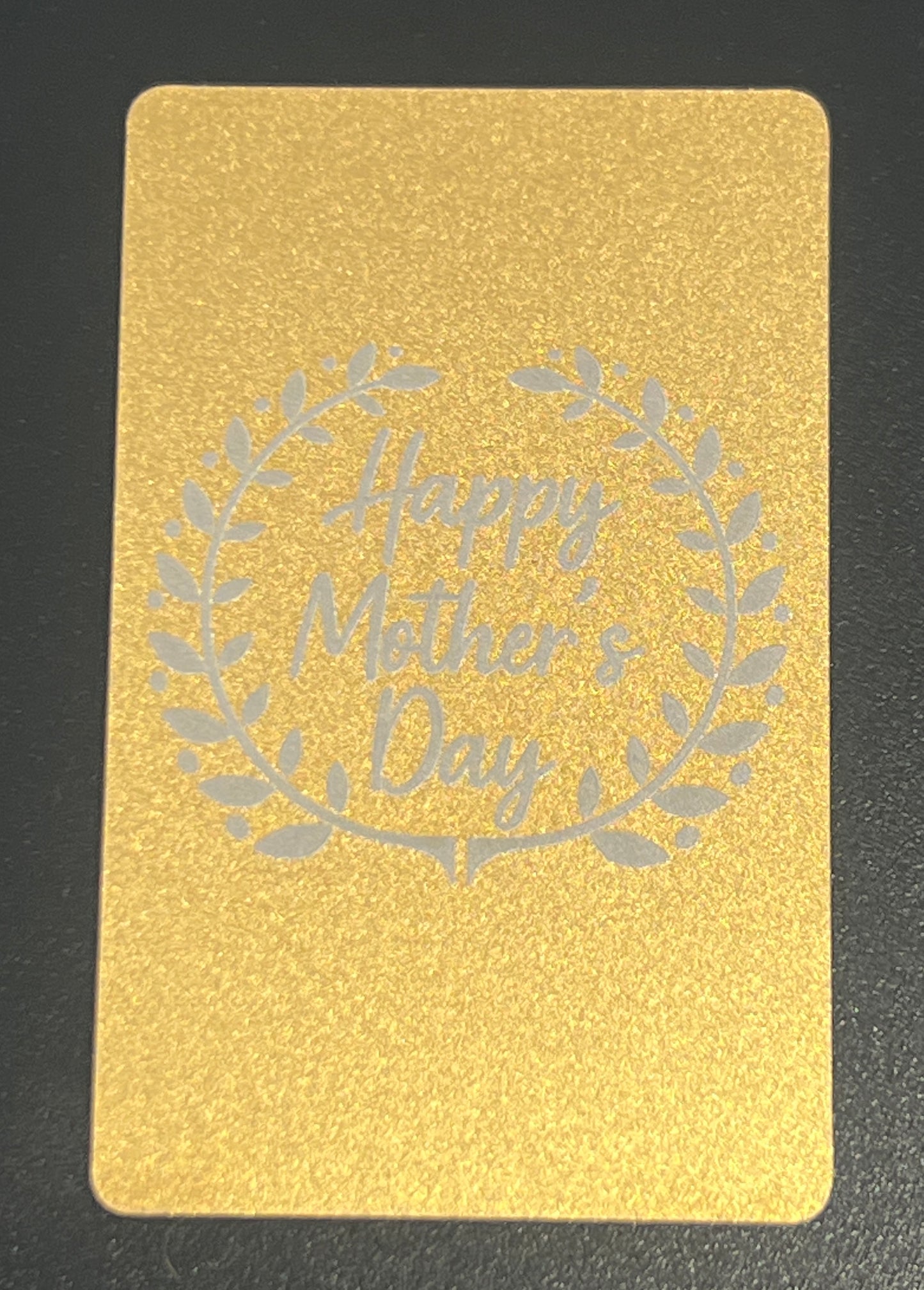 Recipe for an Amazing Mum Metal Card