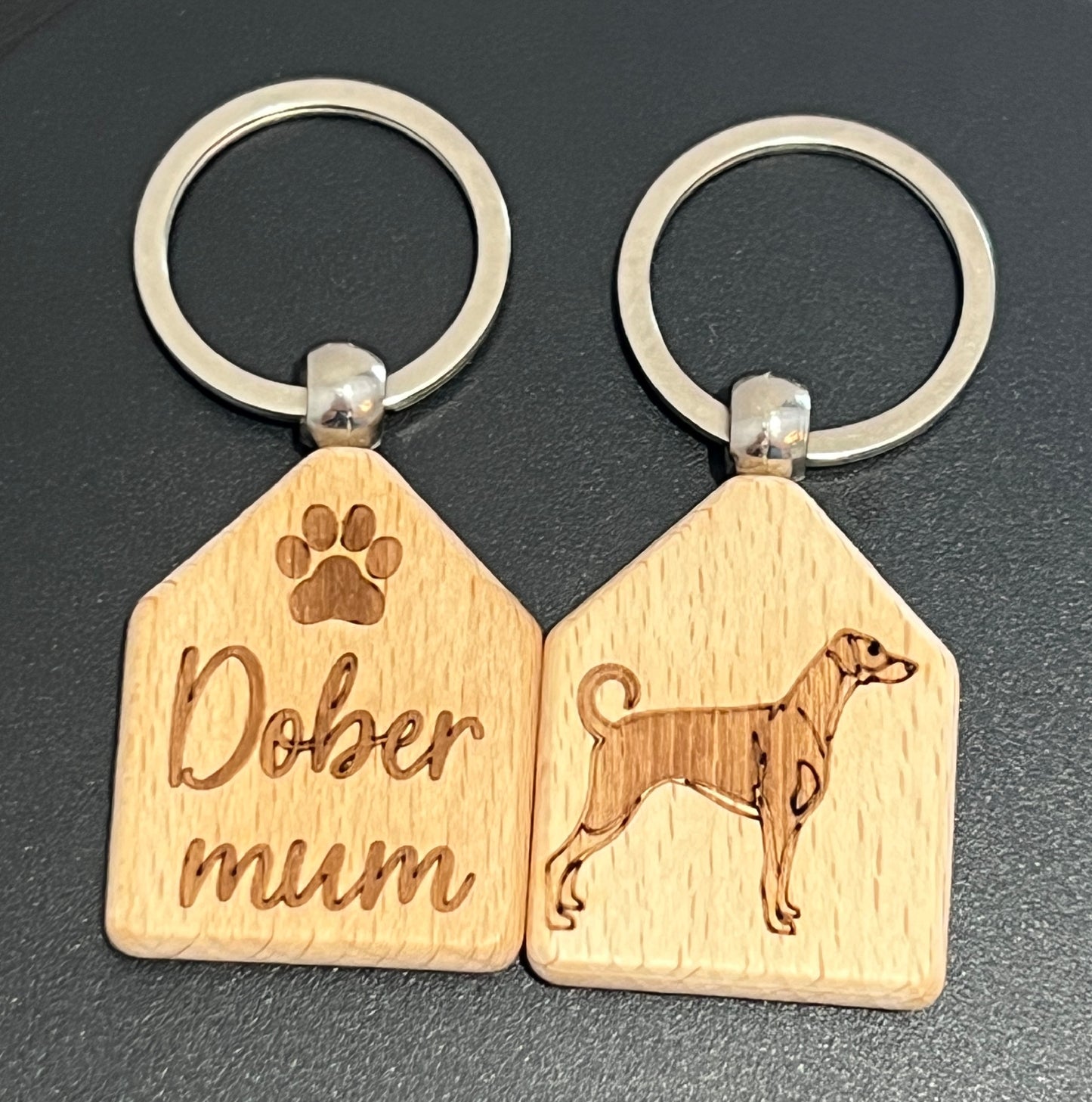 Wooden Keyring