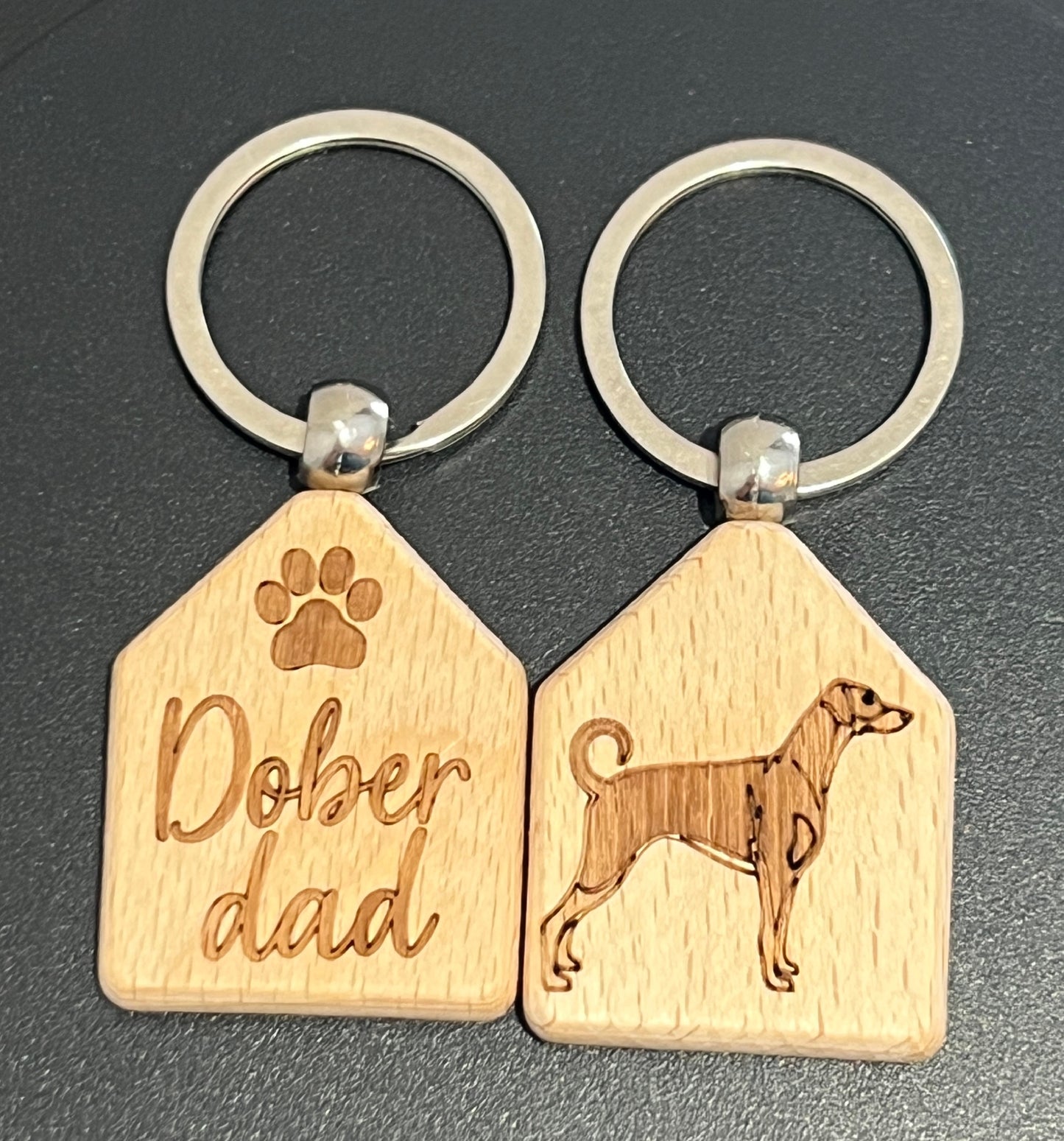 Wooden Keyring