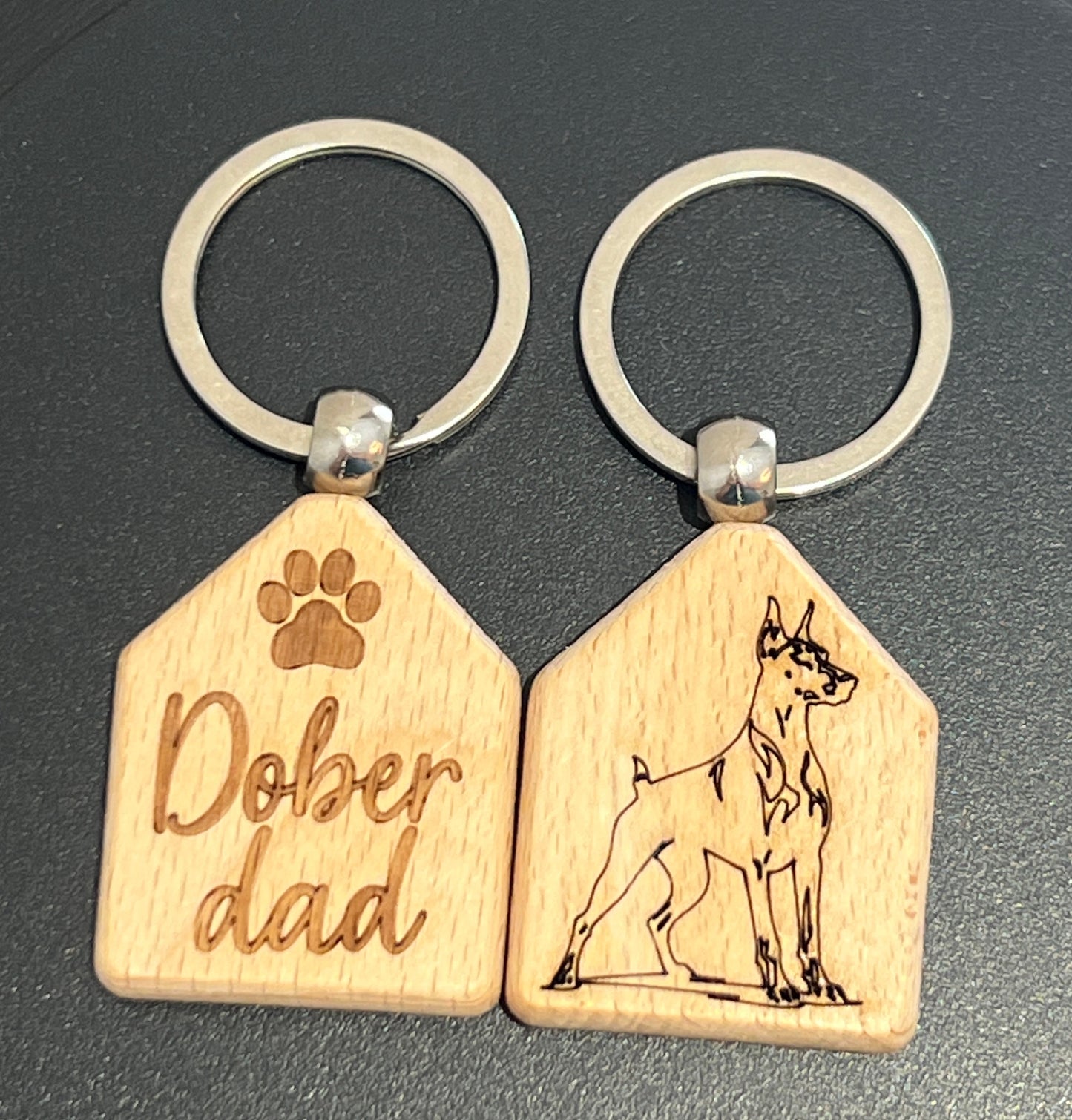 Wooden Keyring