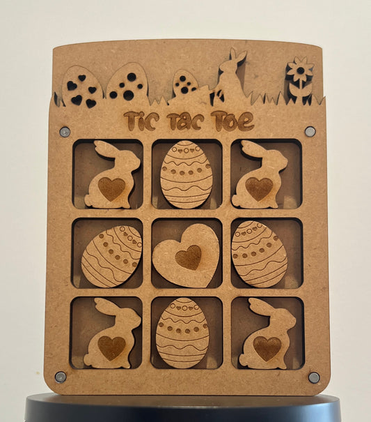 Personalised Tic Tac Toe - Easter