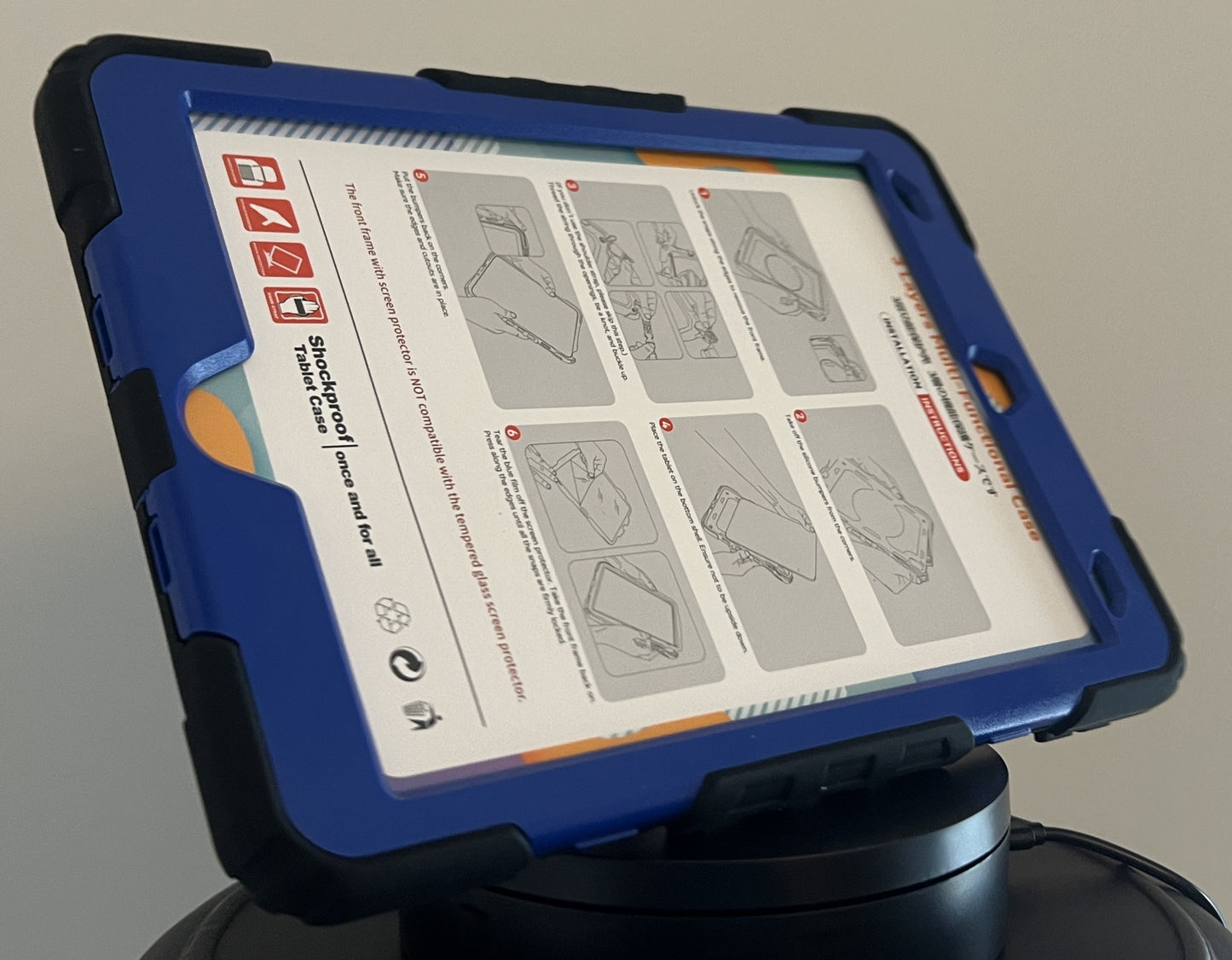 Heavy Duty Rugged Case for iPad 10.2 9th Generation