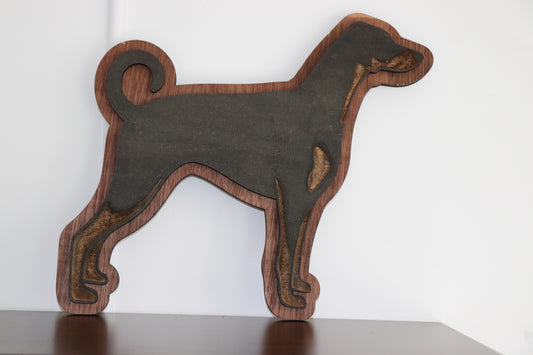 Doberman Wall Plaque